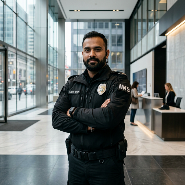 Professional security team